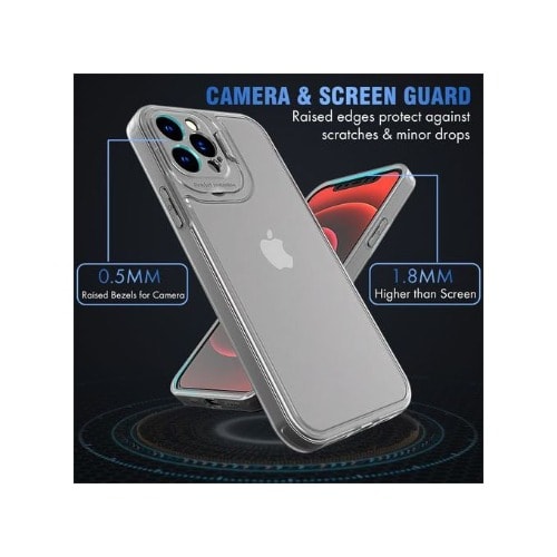 Folding Kickstand Camera Protection Case For iPhone 13 Pro Max