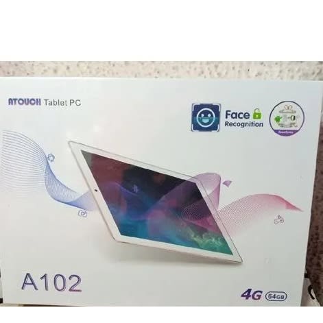 Atouch A102 Tablet -10.1"- Android 6.1 - 4GB RAM - 64GB Storage - 4g Lte- WIFI -quad Core - Dual Sim