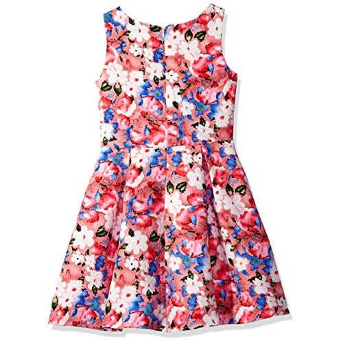 Wendy Jacquard Floral Pleated Dress