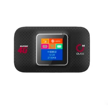Olax 4g Lte - Advanced Mobile Wi-Fi With  Display Screen With  3000mAh Battery Capacity