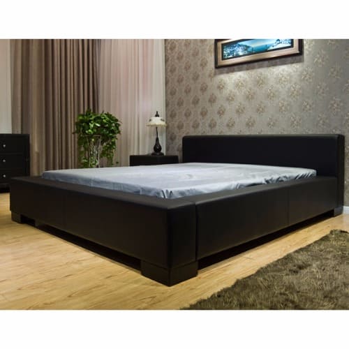 Platform Bed Queen - Black