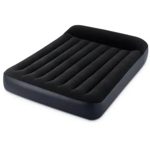 Inflatable Pillow Raised Bed For 2 People + 2 Free Pillows -  54'' x 75'' x 10''