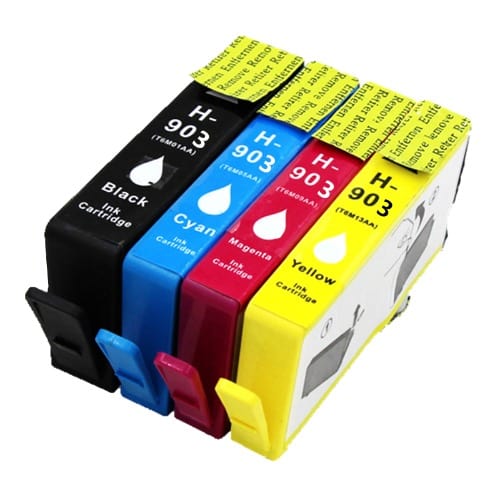903 Ink Cartridge Set - Black, Cyan, Magenta & Yellow