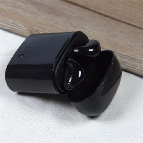 I7s Tws Wireless Bluetooth Earpods With Charging Case - Black
