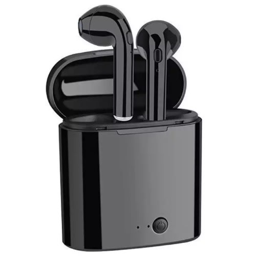 I7s Tws Wireless Bluetooth Earpods With Charging Case - Black