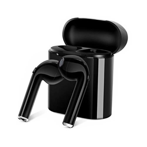 I7s Tws Wireless Bluetooth Earpods With Charging Case - Black
