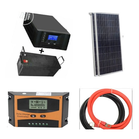 1kva 12v + 150ah & Solar Panels