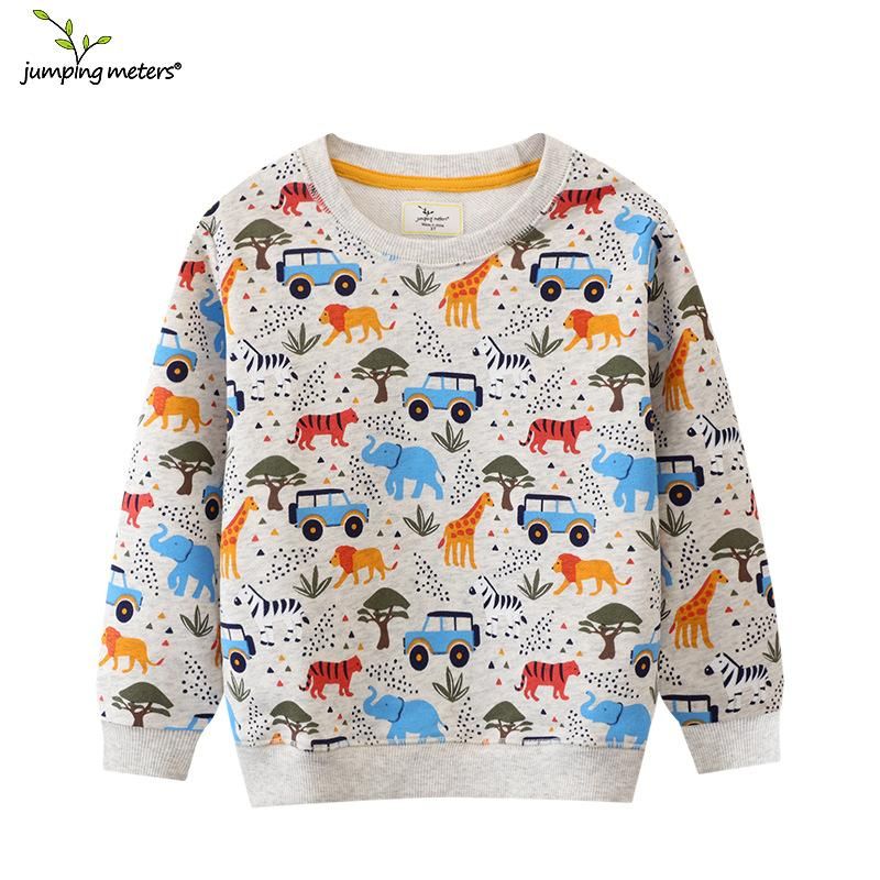 Boys Sweatshirt Long Sleeve Cartoon Sweatshirt White