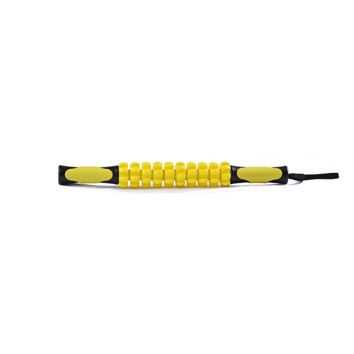 Gear Massager Yoga Abdominal Massage Stick Yellow