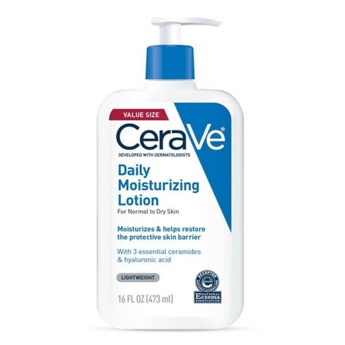 Cerave Daily Moisturizing Lotion For Dry Skin With Hyaluronic Acid- 473ml
