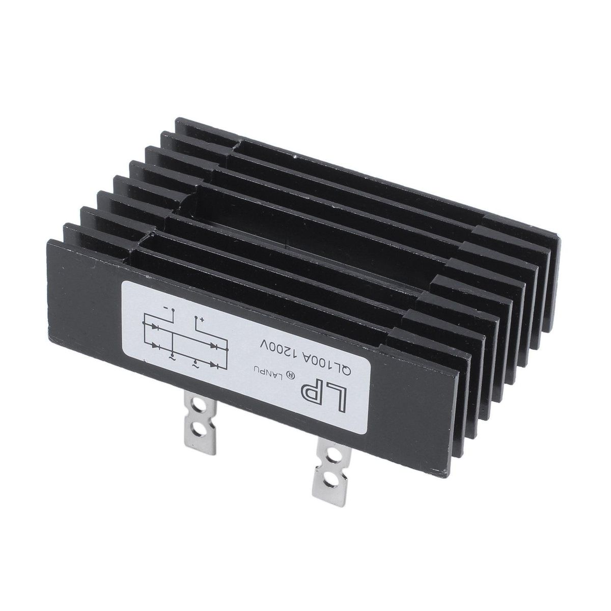 100Amp 1200Volts 4 Pins 1 Phase Diode Bridge Rectifier