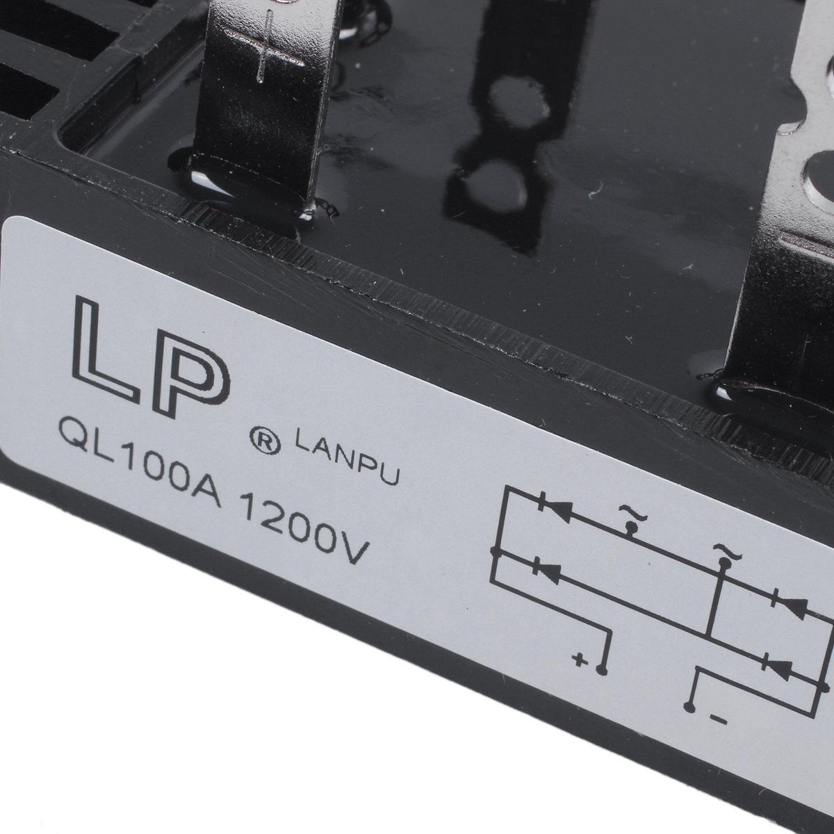 100Amp 1200Volts 4 Pins 1 Phase Diode Bridge Rectifier