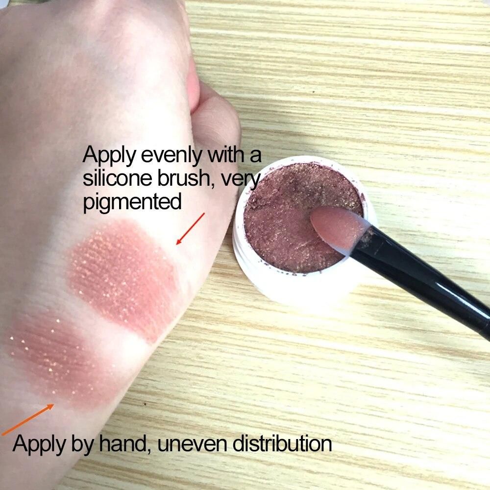 5Pcs Soft Silicone Eyeshadow Brushes Make Up Lip Eyebrow Eyeliner Applicator Professional Makeup Brush Beauty Eyes Cosmetic Tool