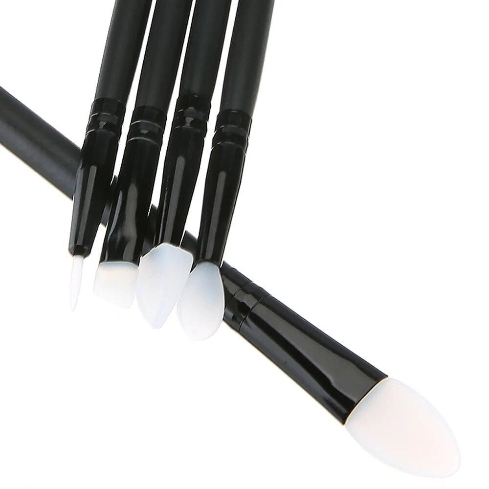 5Pcs Soft Silicone Eyeshadow Brushes Make Up Lip Eyebrow Eyeliner Applicator Professional Makeup Brush Beauty Eyes Cosmetic Tool