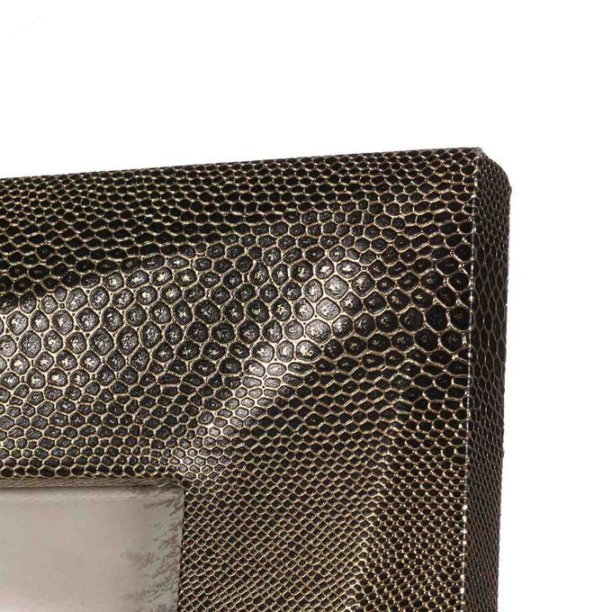 Photo Frame With Snakeskin Texture Wooden Piano Baking