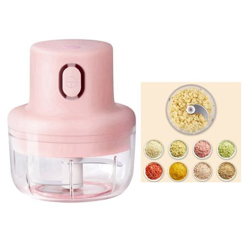 Electric Mini Garlic Chopper Food Slicer And Chopper Portable Garlic