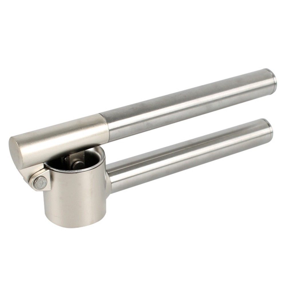 304 Stainless Steel Garlic Press Lengthened Garlic Squeezer