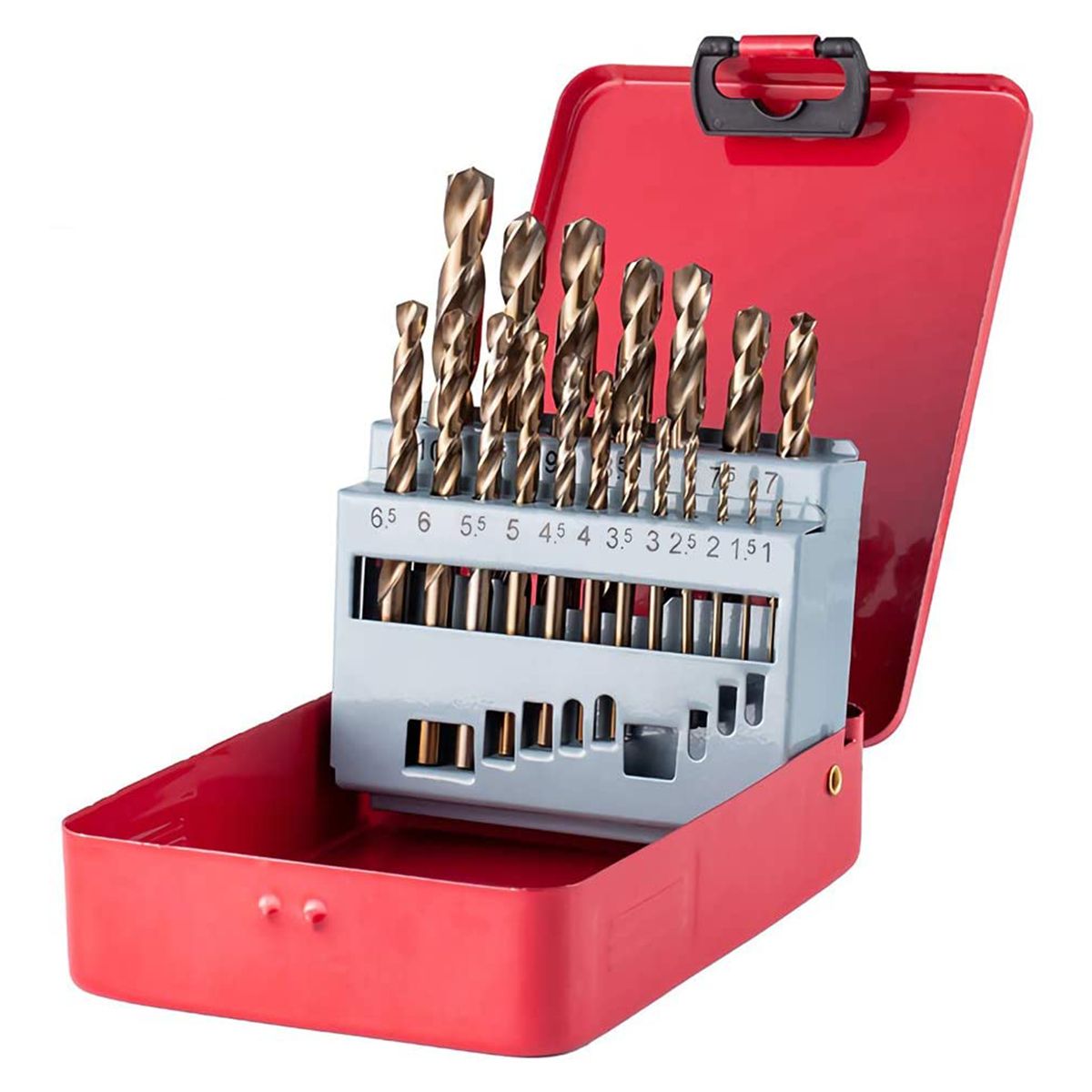 Drillpro 13/19/25 PCS HSS 1-13mm Drillpro M35 Bit Set Cobalt