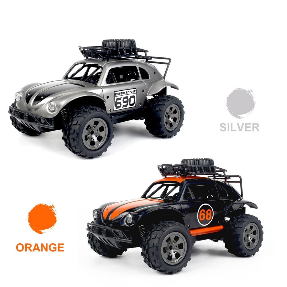 KY-1816A RC Truck 2.4G 2WD 1/18 Scale RC Crawler Off-road Truck Infinite Speed RC Car Solid Durable RC Car Toys for Kids Adults RTR