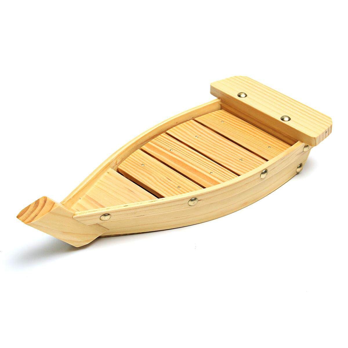 Wooden Sushi Boat Serving Plate Tray Sashimi Serving Tray