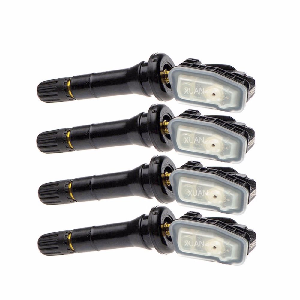 Xuan 4 Pcs Tpms Tire Pressure Monitor Sensor For -Ford Edge