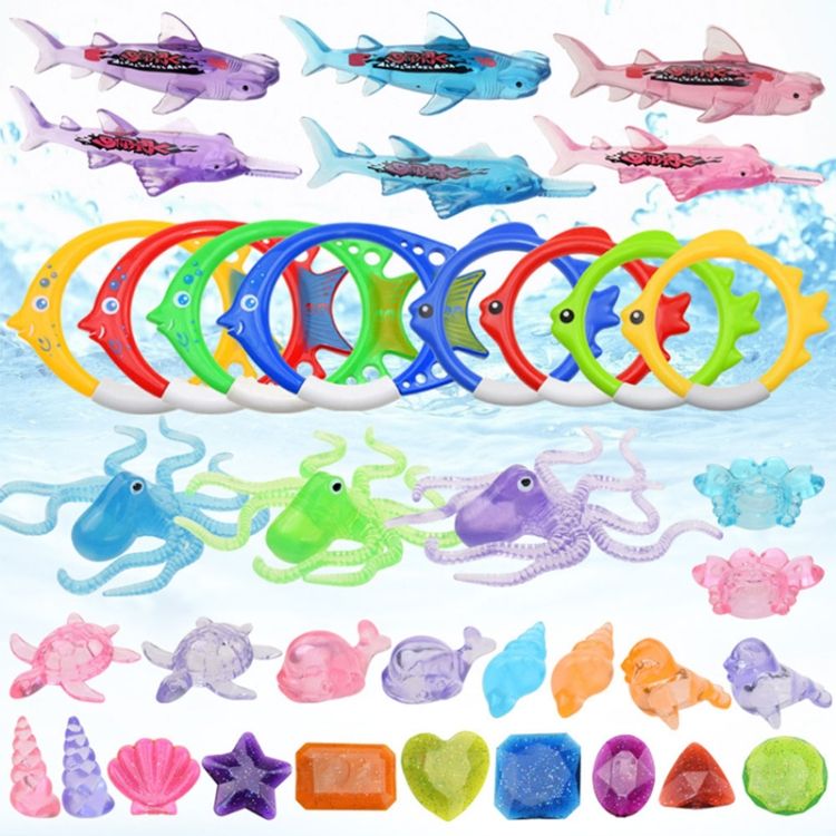 3PCS Octopus Diving Swimming Pool Toys