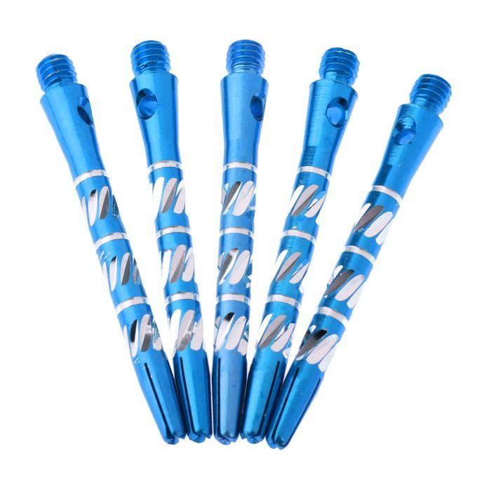 5pcs Ultralight Dart Shafts Stems Darts Accessories Parts Blue
