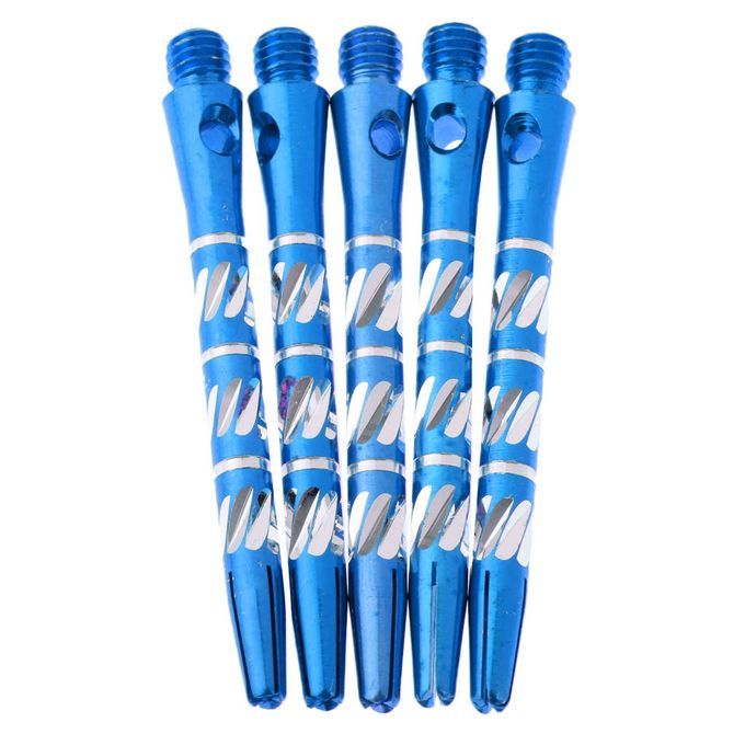 5pcs Ultralight Dart Shafts Stems Darts Accessories Parts Blue
