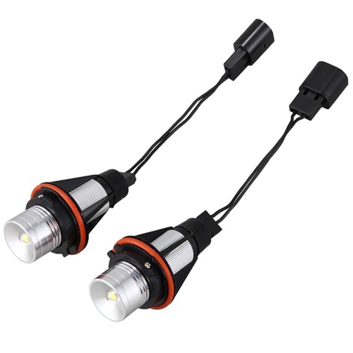 Car Angel Eye Fog Light Xenon White Led Bulb Headlight For