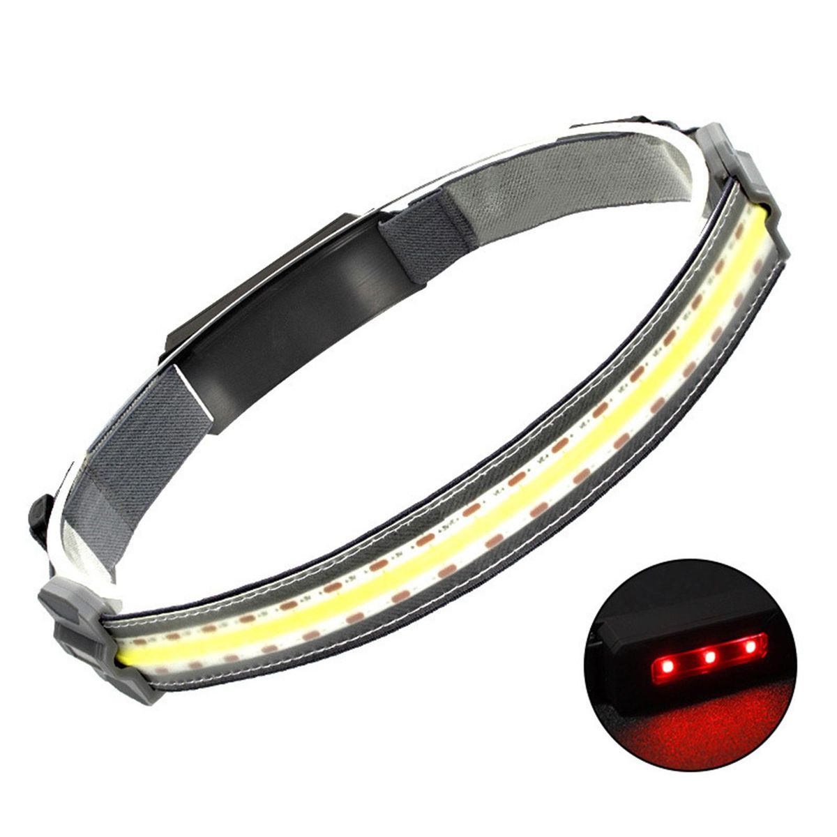 LED  Elastic Head Band USB Elastic Head Band Light For