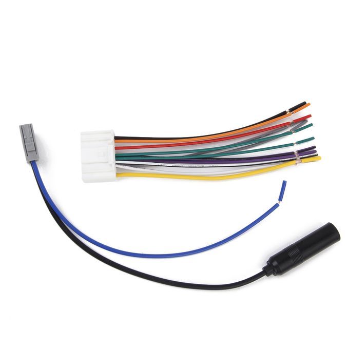 Car Stereo Radio Audio Wire Harness With FM Antenna Adaptor For Nan