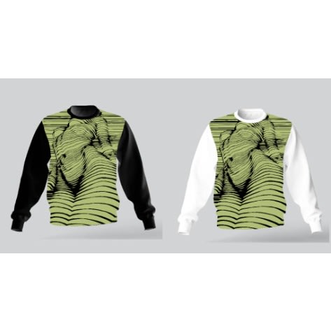 Contour Design Long Sleeeve Polo T-Shirt -2Pieces