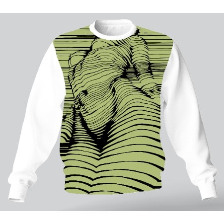 Contour Design Long Sleeeve Polo T-Shirt -2Pieces