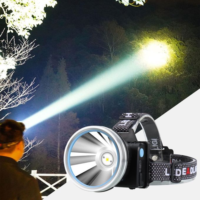 USB Charging  Rechargeable Sensor Waterproof Head Torch Adults