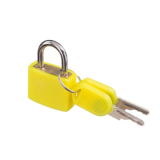 2 Pack Small Padlocks W Two Keys Suitcase Bag  Locks Red And