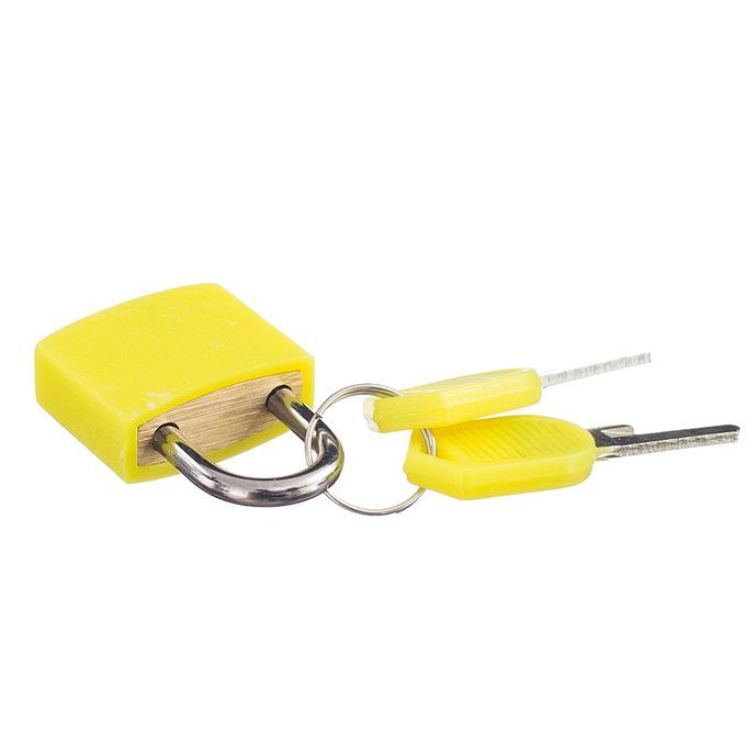 2 Pack Small Padlocks W Two Keys Suitcase Bag  Locks Red And