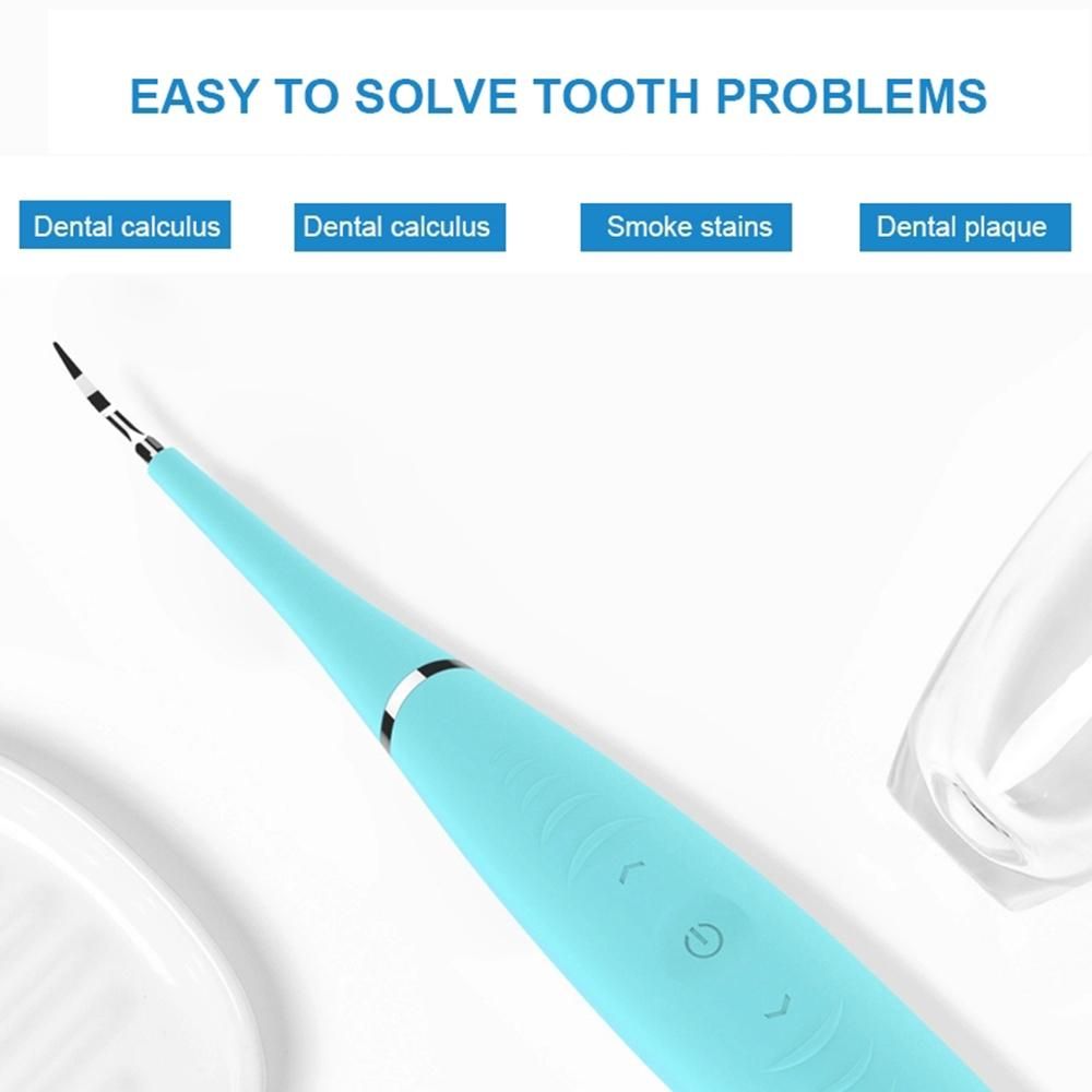 Electric Dental Calculus Remover Tartar Scraper High Frequency Vibration 5 Adjustable Modes