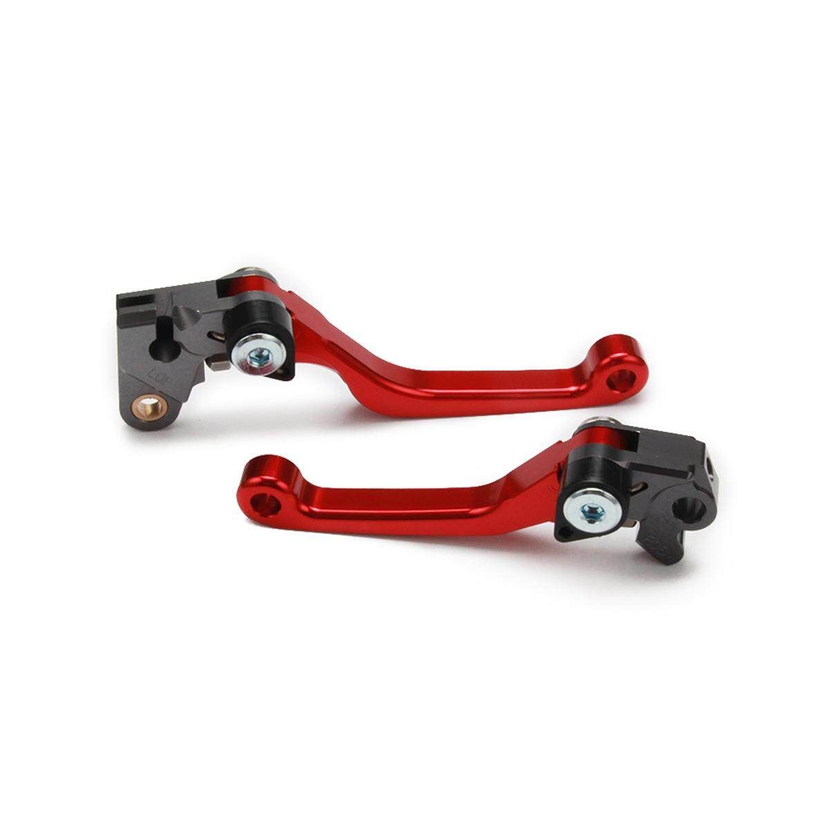 Red Pivot Brake Clutch Lever For Honda CR80R/85R CRF125F CRF150R CR125R/250R Red (red)