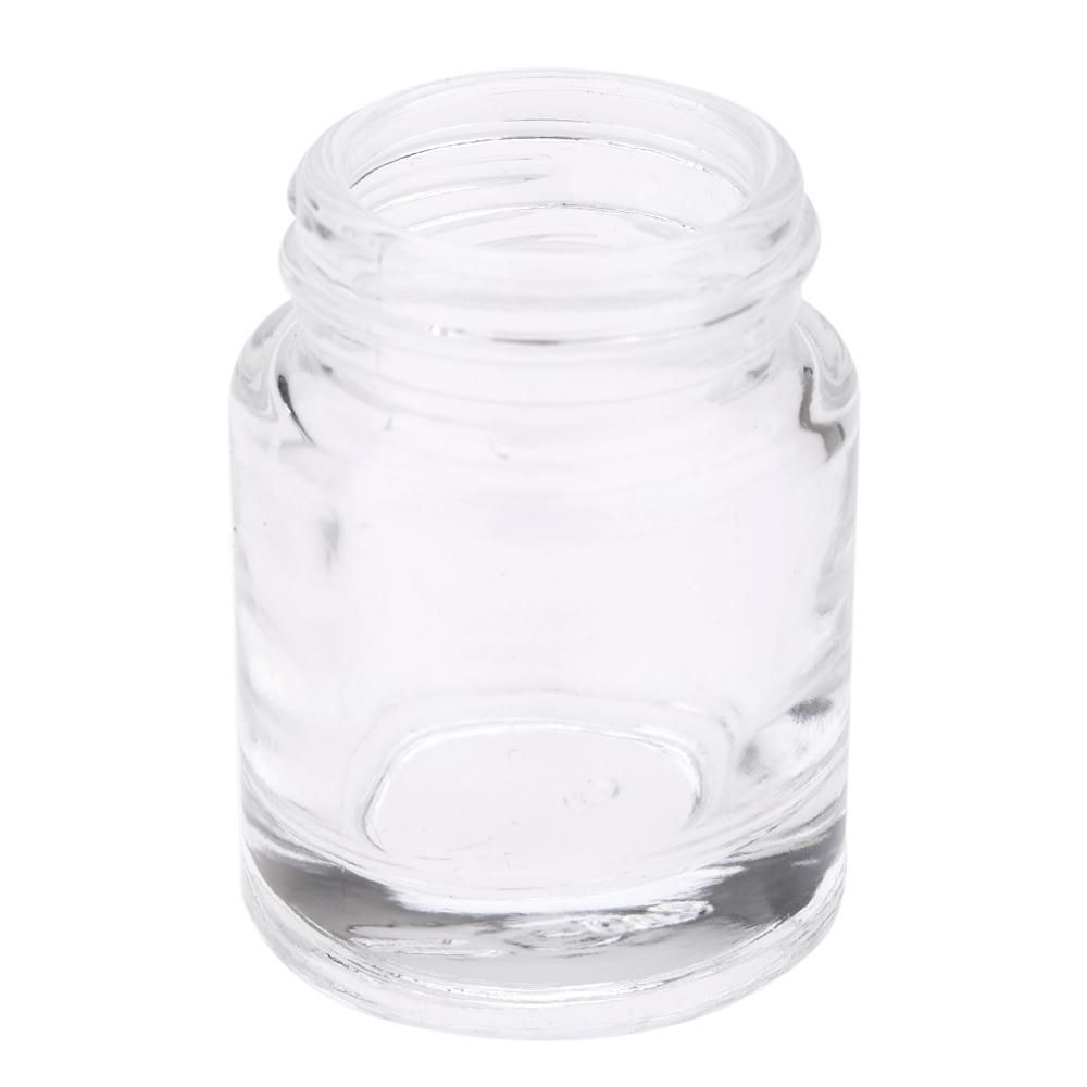 10PCS Airbrush Glass Bottles Air Brush Bottle (Jars) with 30° Angle Adapter Lid Assembly Using on Dual-Action Airbrushes