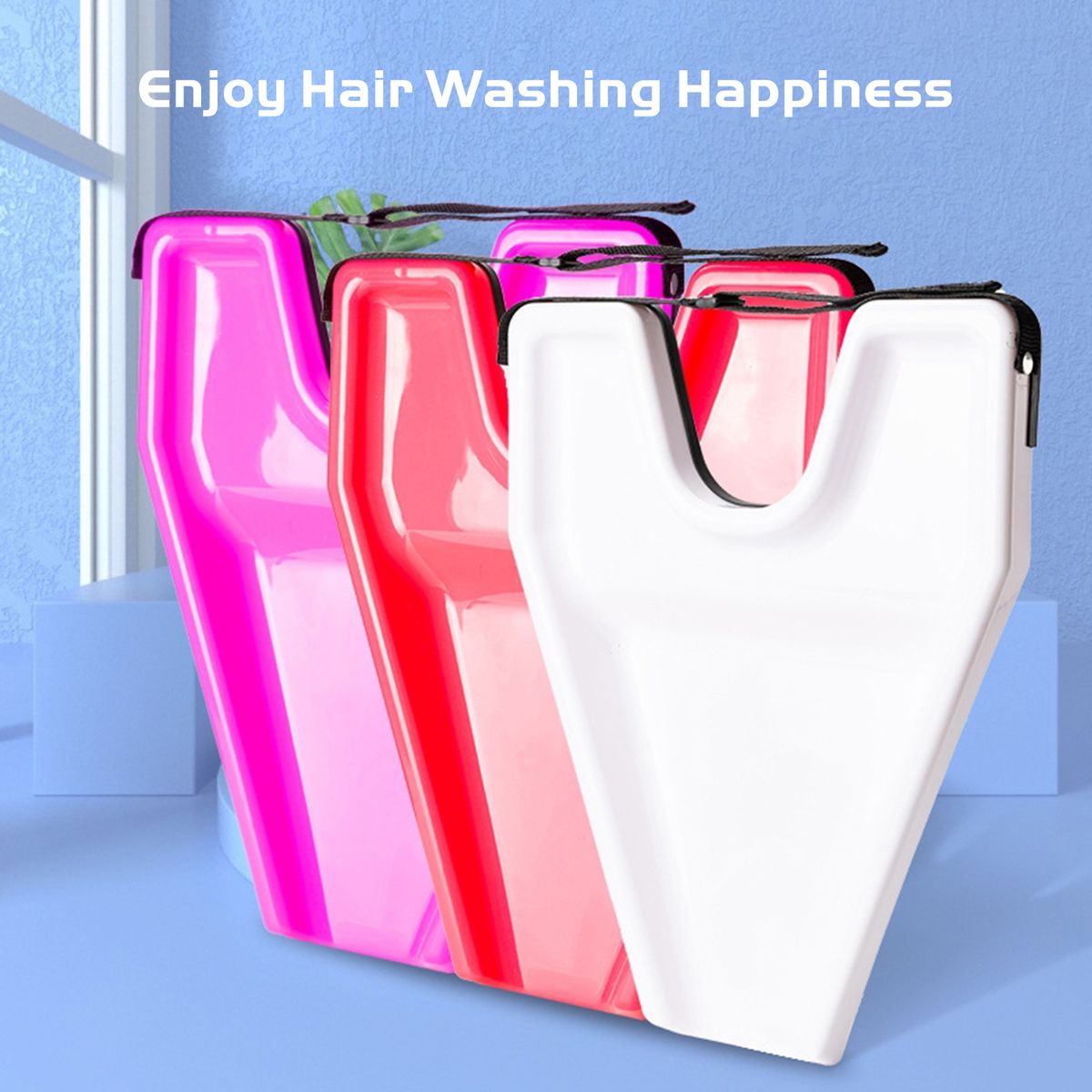 Professional Hair Salon Hair Washing Tray U-shaped Back