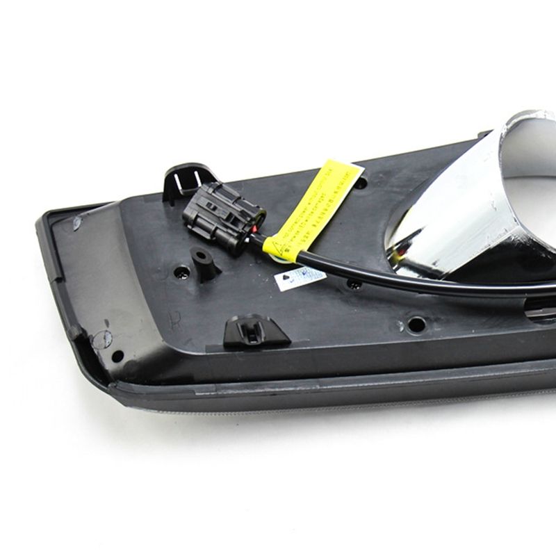 2Pcs Front Bumper Fog Light Super Bright LED DRL-Black