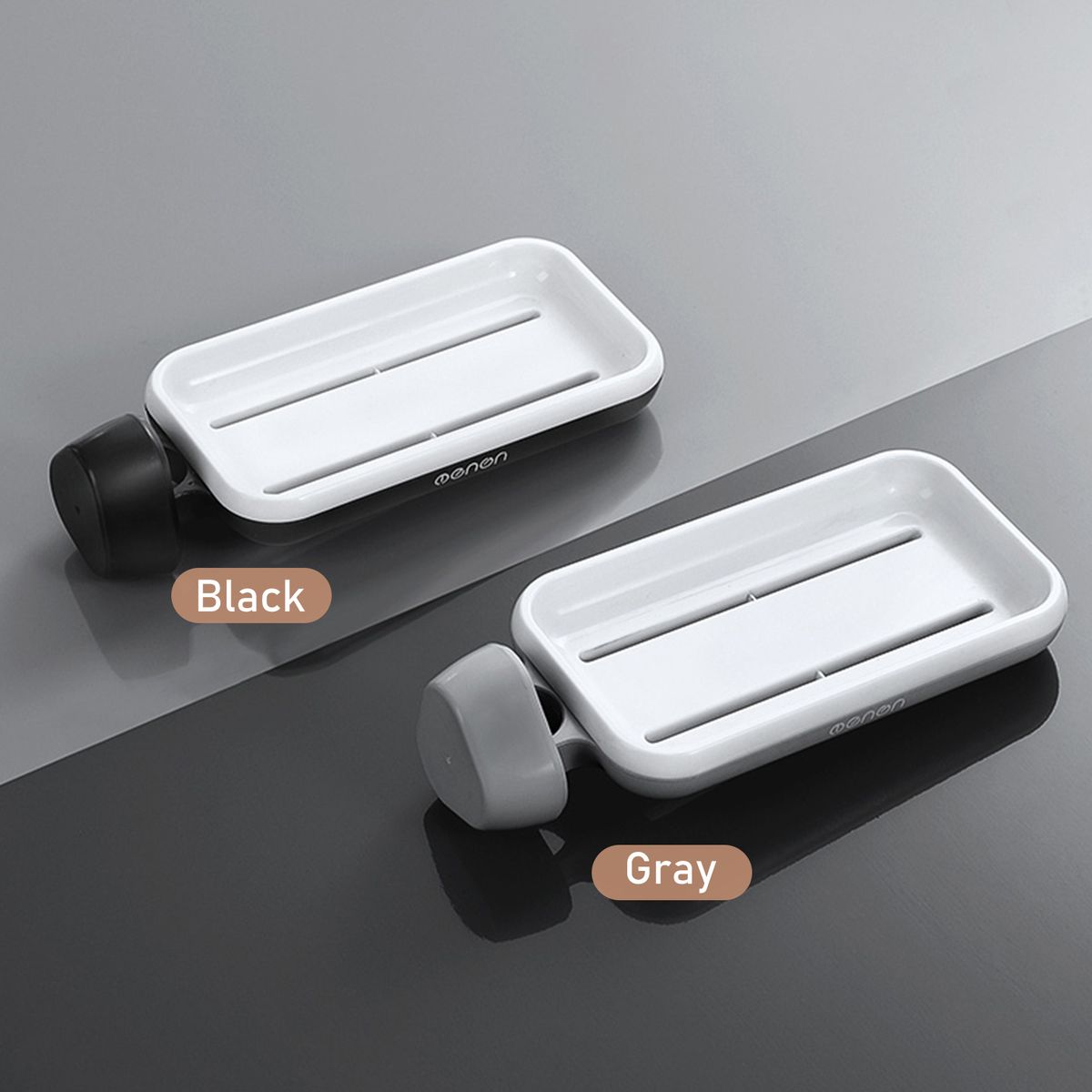 Kitchen Sponge Holder Brush Soap Organizer Rotatable Faucet