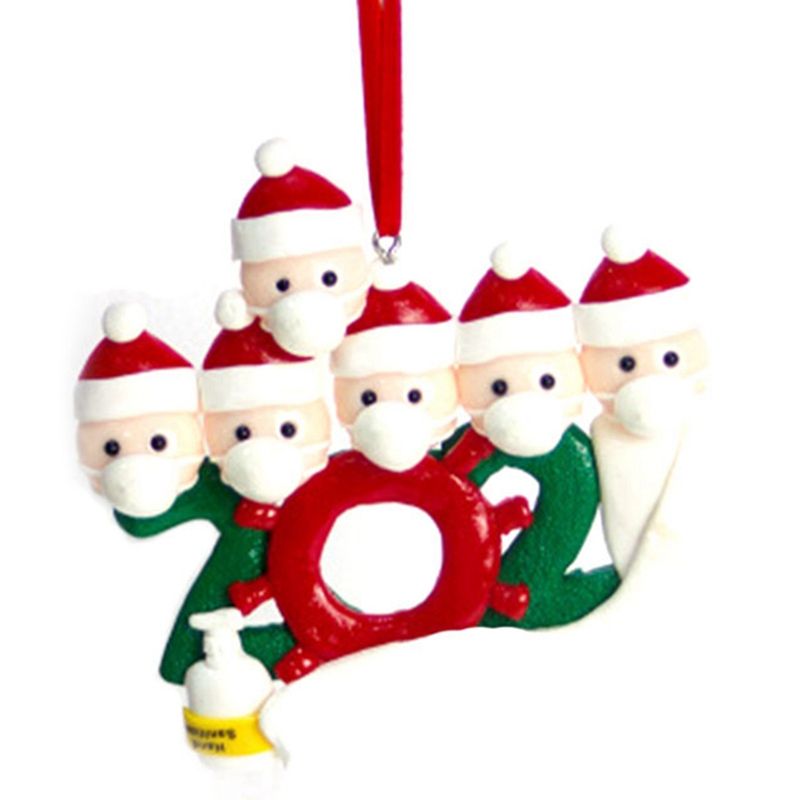 DIY Name Blessings Soft Clay Mask Snowman Christmas Tree