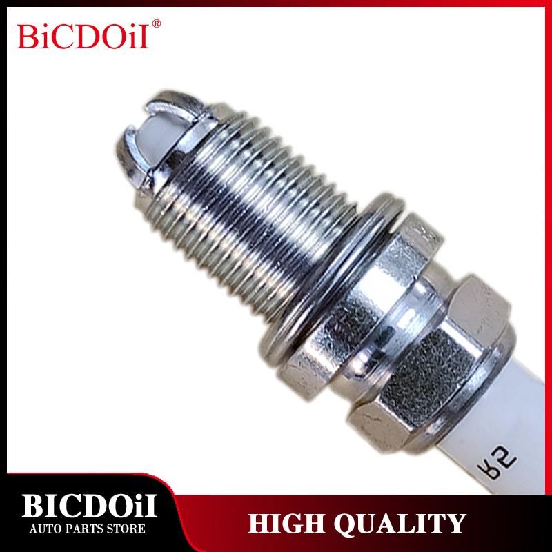 4/6Pcs Platium Spark Plug 12120037607 BKR6EQUP for BMW E46 E39 E36 E60 318I 320I 325I Audi A6 A8 Mini Morgan Aero 8 1998-2010