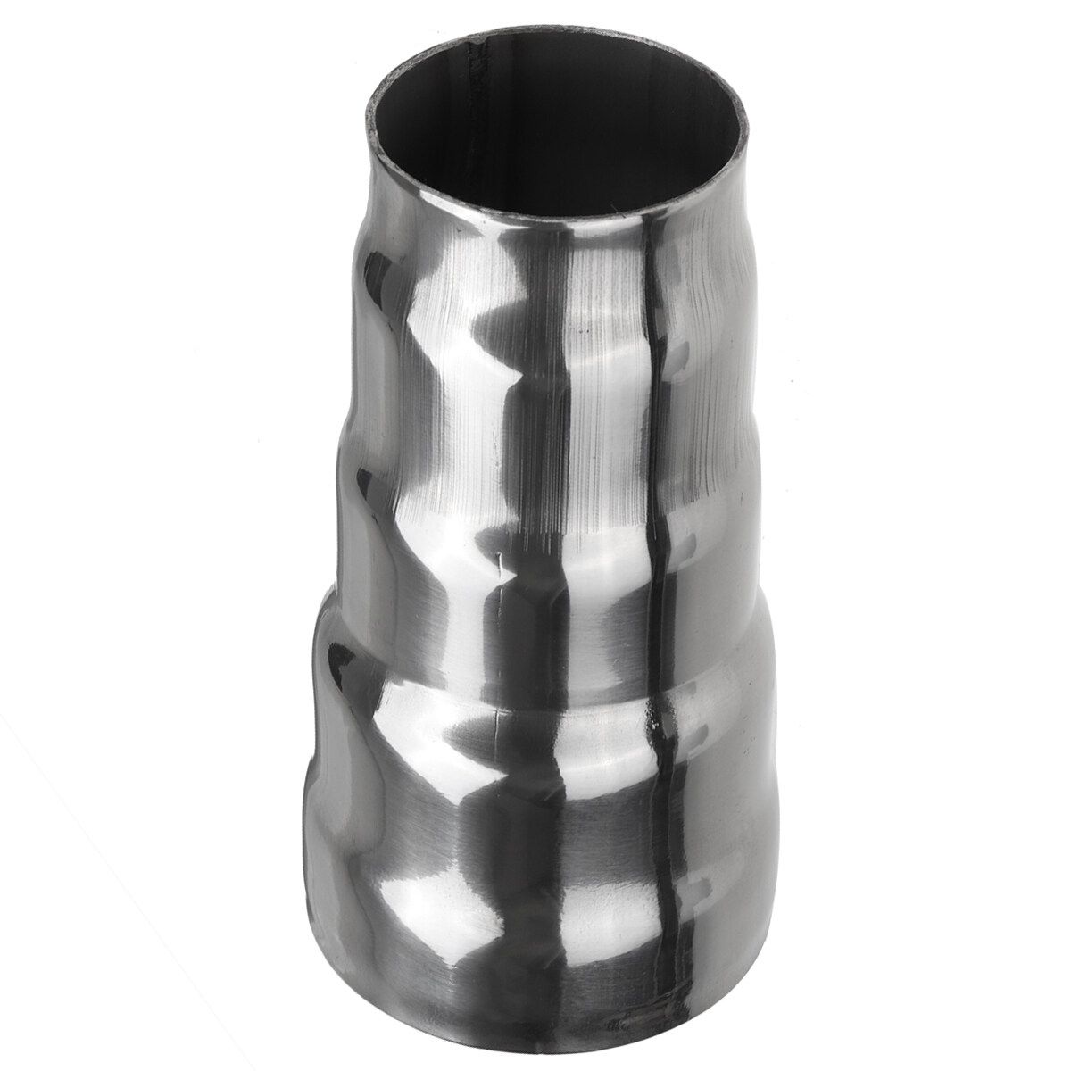 Stainless Steel Exhaust 5 Step Reducer Adapter Connector Pipe Cone Universal