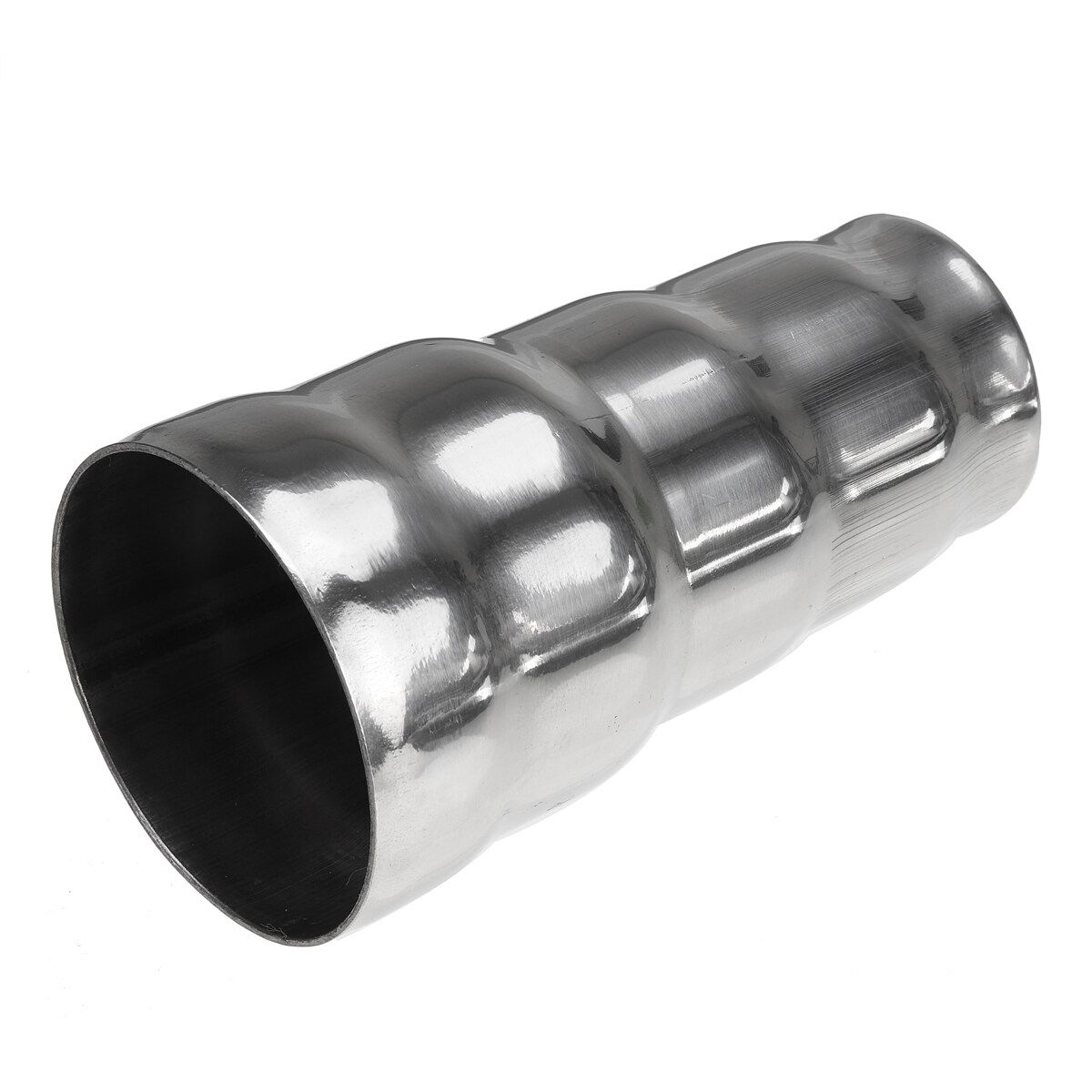 Stainless Steel Exhaust 5 Step Reducer Adapter Connector Pipe Cone Universal