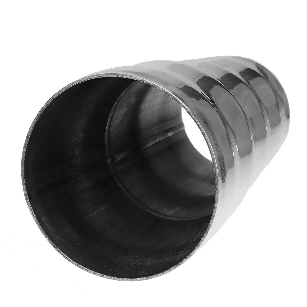 Stainless Steel Exhaust 5 Step Reducer Adapter Connector Pipe Cone Universal