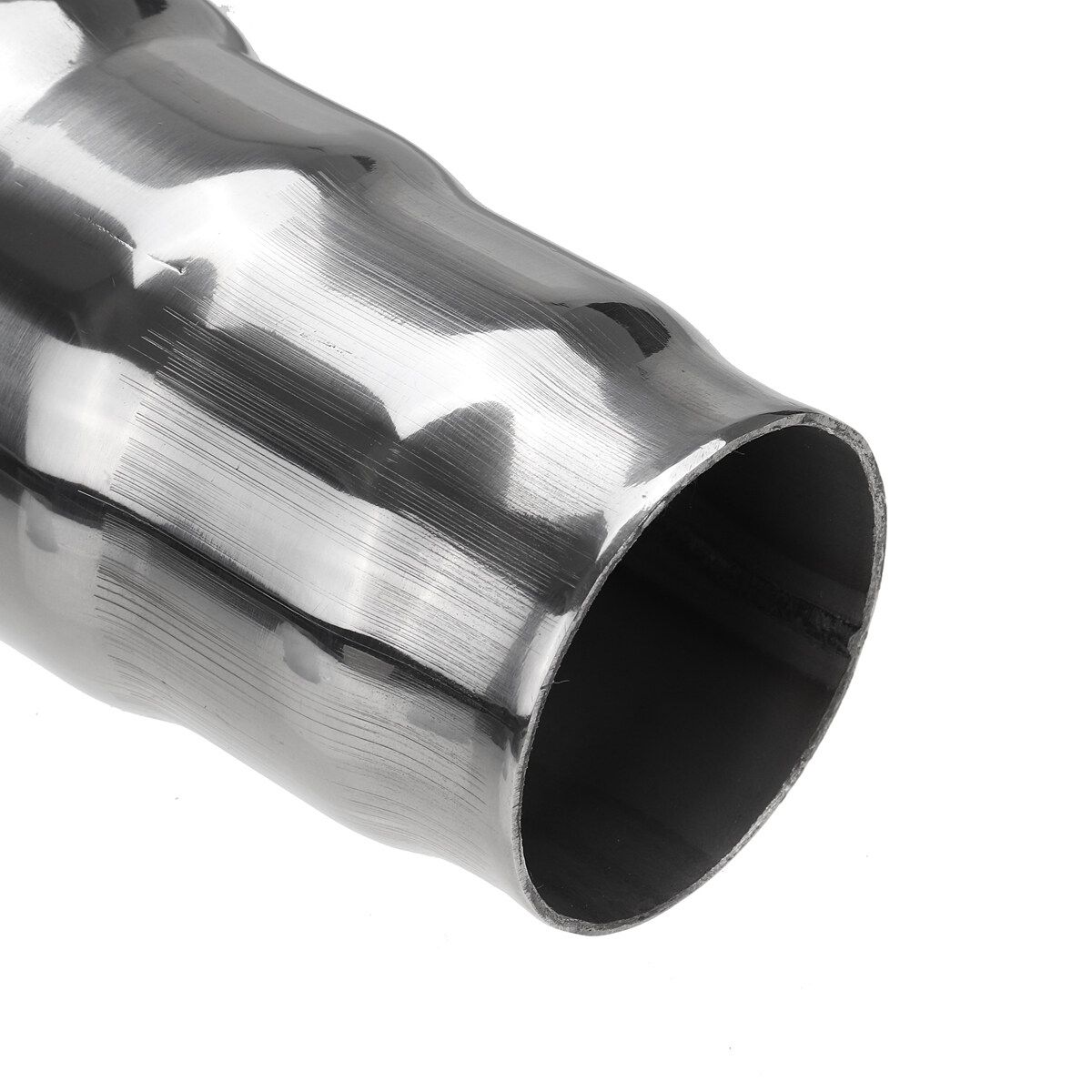 Stainless Steel Exhaust 5 Step Reducer Adapter Connector Pipe Cone Universal