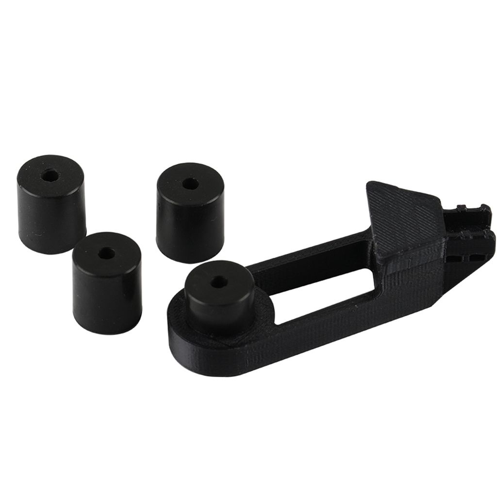 3D Printer Parts 4pcs Upgraded Red Aluminum Hand Twist