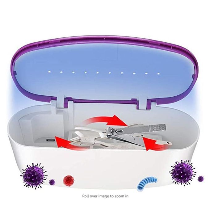 UV Sterilizer Box Tools Salon Nail Beauty Tool Jewelry White